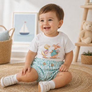 conjunto bebÉ rayas