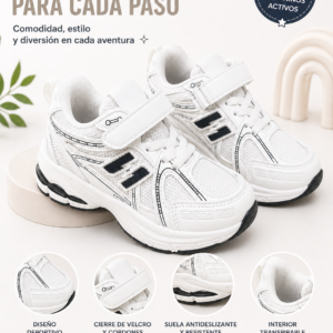 deportivos new blancos