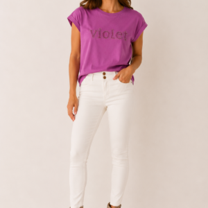 pantalÓn blanco pitillo ajustado