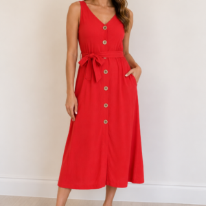 vestido botones