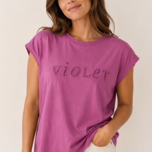 camiseta violet