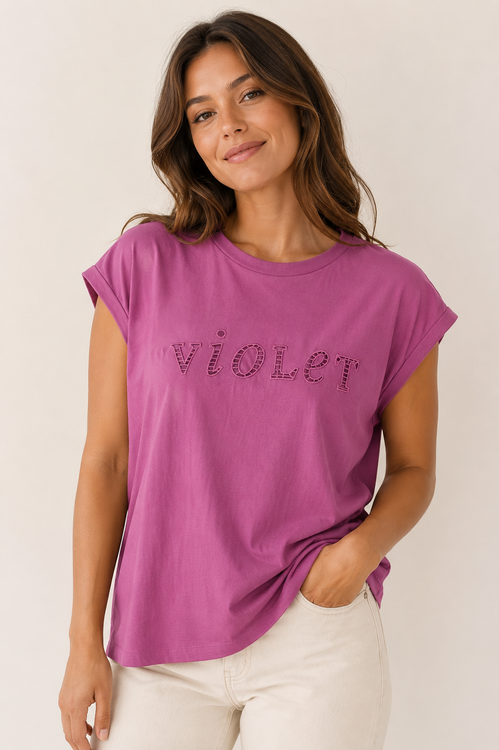 camiseta violet camiseta violet